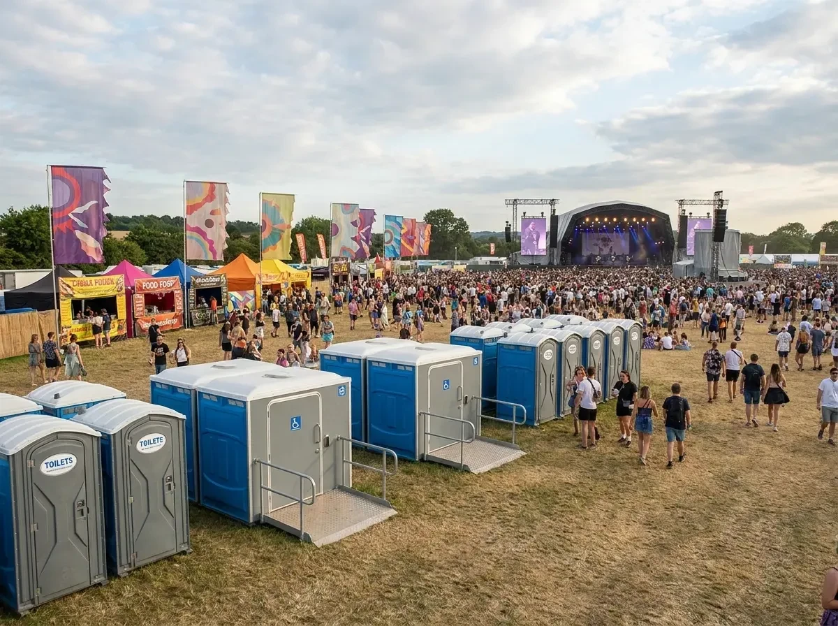 Portable Toilet & Porta Potty Rentals — on-site job work